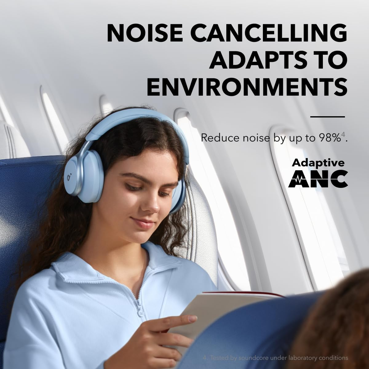 Anker Soundcore Space One Headphone - Blue Anker Soundcore Space One Headphone - Blue